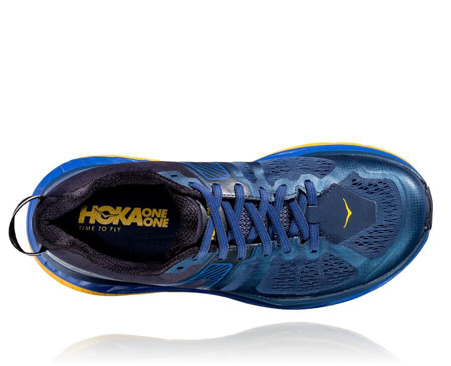 Tenis Trail Hoka One One Masculino Azul Marinho - Stinson Atr 5 - 925-CZVDJX